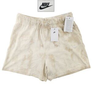 Nike Shorts Tie Dye Swoosh Loose Fit Mid Rise Short Length Women's Medium NWT